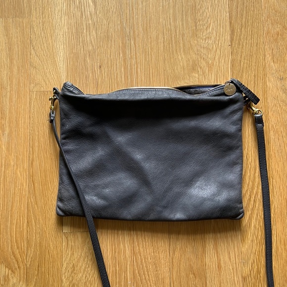 Clare V. Sac Bretelle in denim blue leather- good condition - Picture 2 of 4